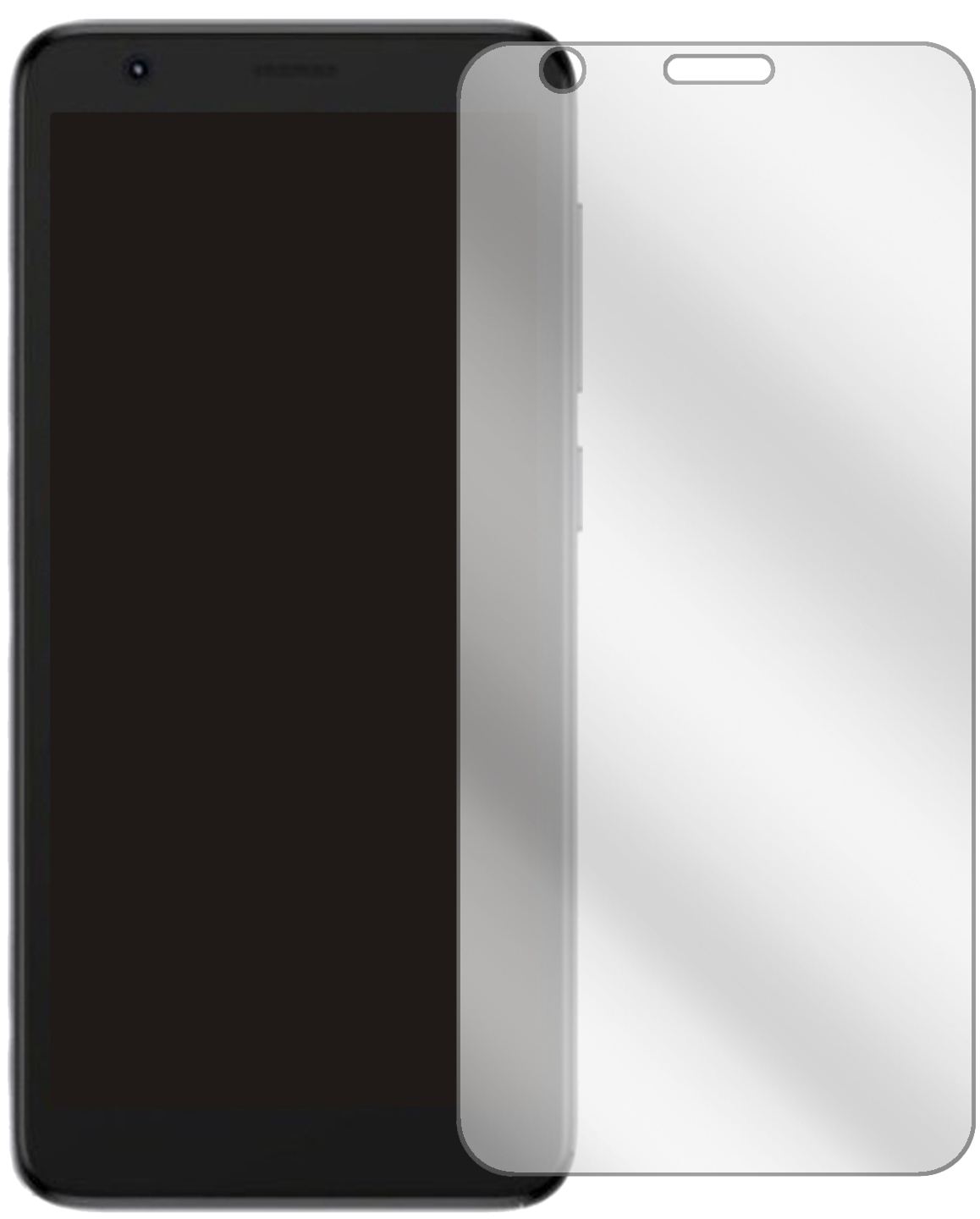 2x Schutzfolie klar für ZTE Blade L9 Display-Schut (2)