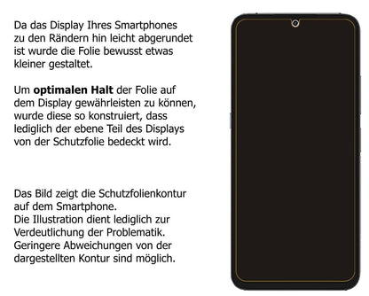 2x 9H Schutzfolie matt für Umidigi A11 Pro Max Pan (3)