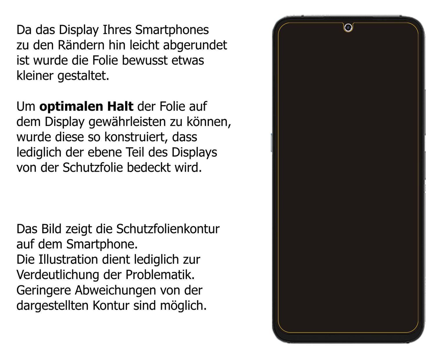 2x Schutzfolie klar für Umidigi A11 Pro Max Displa (5)