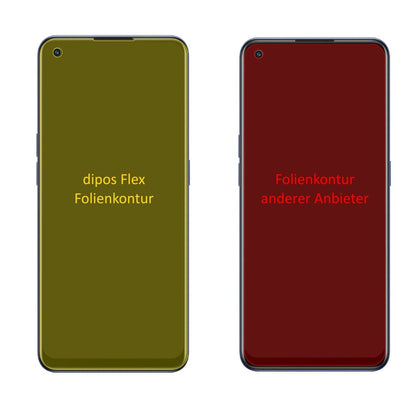 2x 3D Full Cover Schutzfolie für Oppo Find X5 Lite (2)