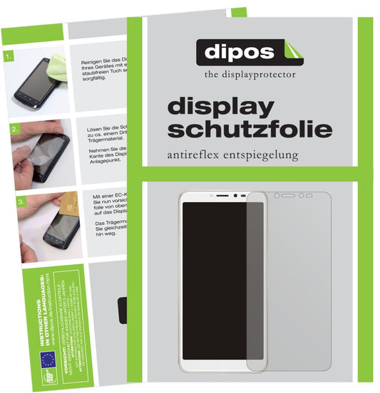 5x Schutzfolie matt für Wiko Sunny 4 Plus Display- (1)
