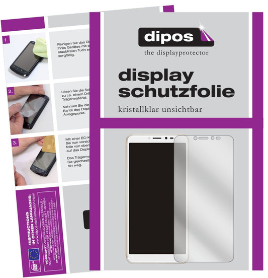 6x Schutzfolie klar für Wiko Sunny 4 Plus Display- (1)