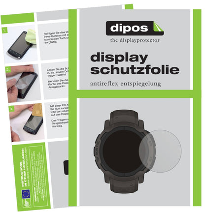 1x Schutzfolie matt für Garmin Instinct 2 (40mm) D (1)