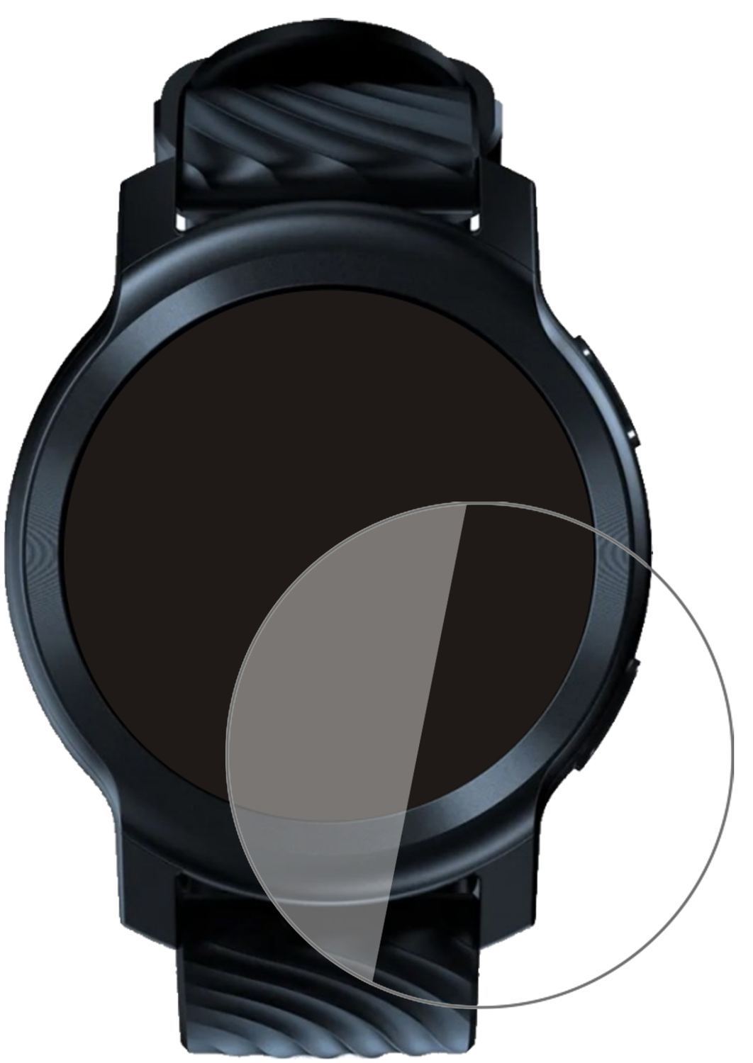 1x 9H Schutzfolie für Motorola Moto Watch 100 Panz (2)