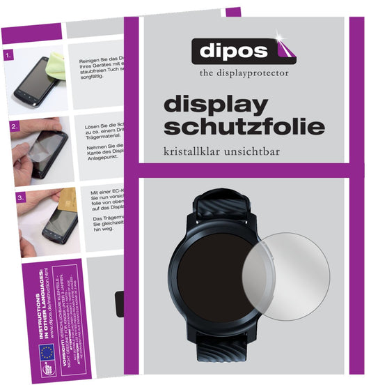 5x Schutzfolie klar für Motorola Moto Watch 100 Di (1)