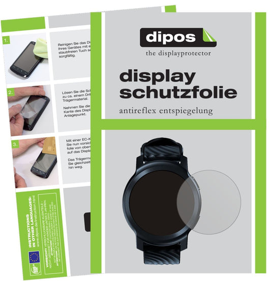 1x Schutzfolie matt für Motorola Moto Watch 100 Di (1)