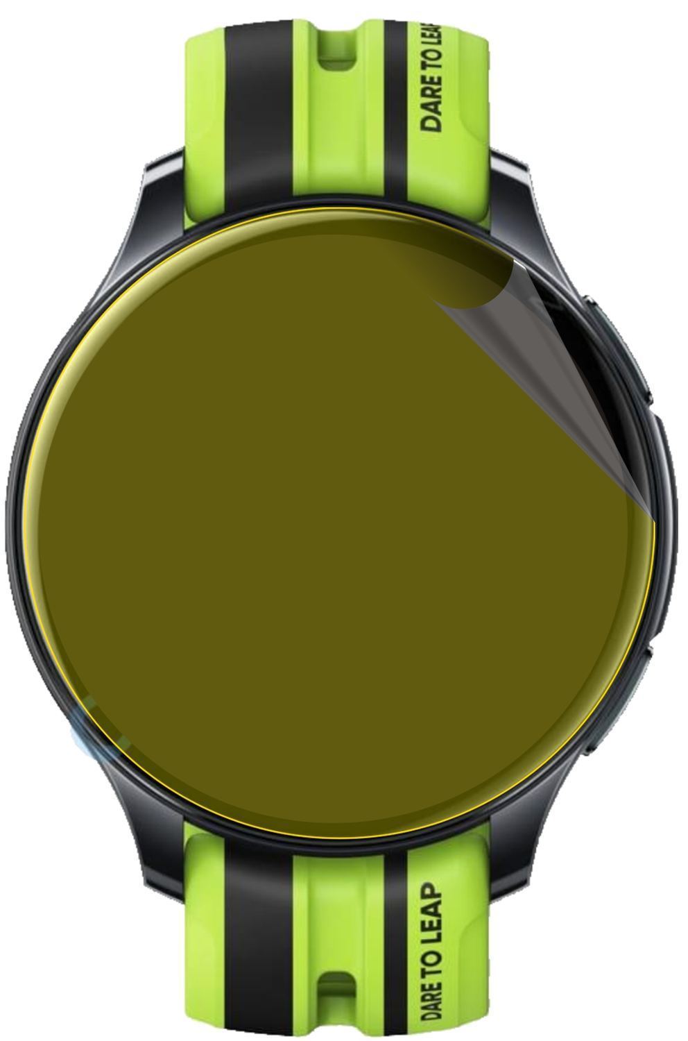 2x 3D Full Cover Schutzfolie für Realme Watch T1 (3)