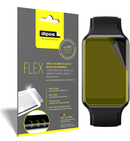 2x 3D Full Cover Schutzfolie für Oppo Watch Free (1)