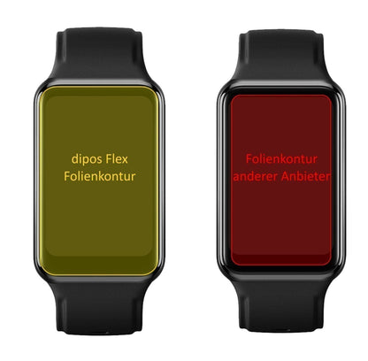 2x 3D Full Cover Schutzfolie für Oppo Watch Free (2)