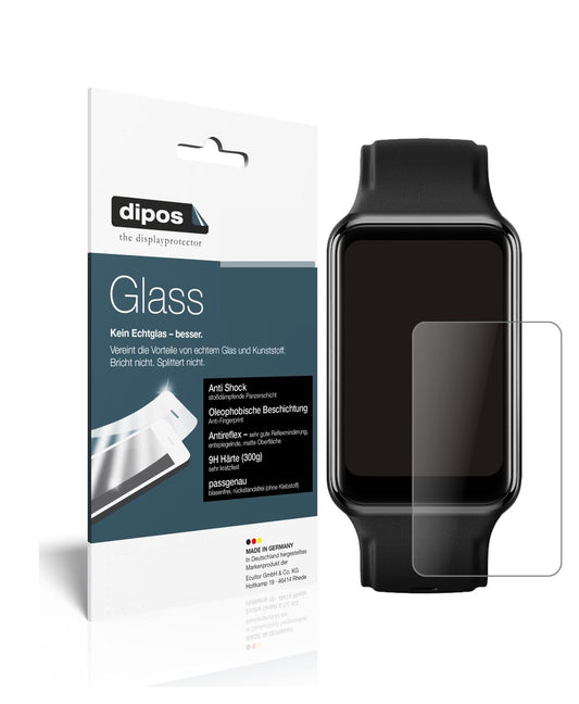 2x 9H Schutzfolie matt für Oppo Watch Free Panzerf (1)