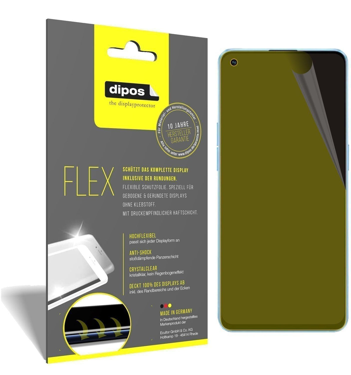 2x 3D Full Cover Schutzfolie für Oppo Reno 7 Pro (1)