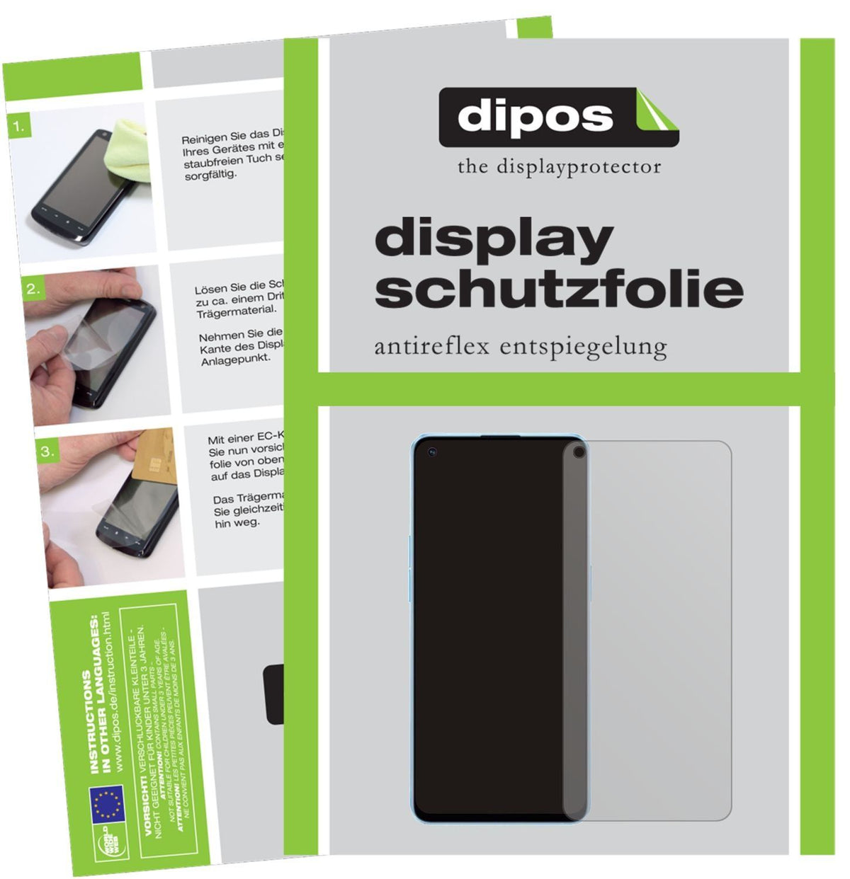 5x Schutzfolie matt für Oppo Reno 7 Pro Display-Sc (1)
