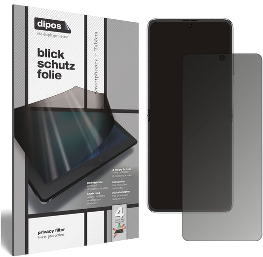 Blickschutzfolie für Huawei P50 Pocket matt Schutz (1)