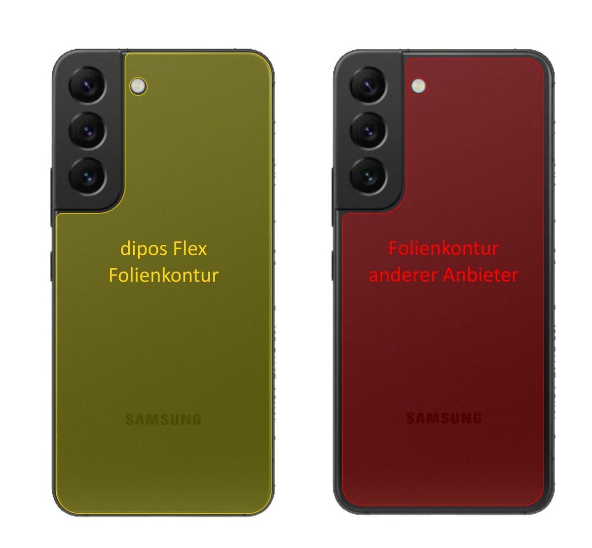 3x 3D Full Cover Schutzfolie für Samsung Galaxy S2 (2)