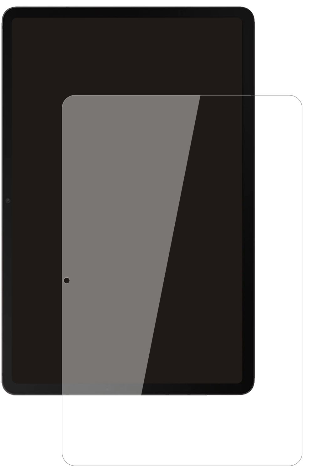 1x 9H Schutzfolie für Samsung Galaxy Tab S8 Panzer (2)