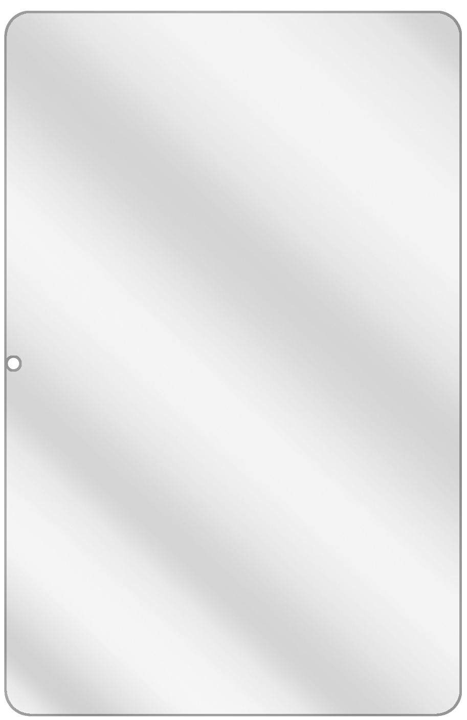 2x Schutzfolie klar für Samsung Galaxy Tab S8 Disp (3)