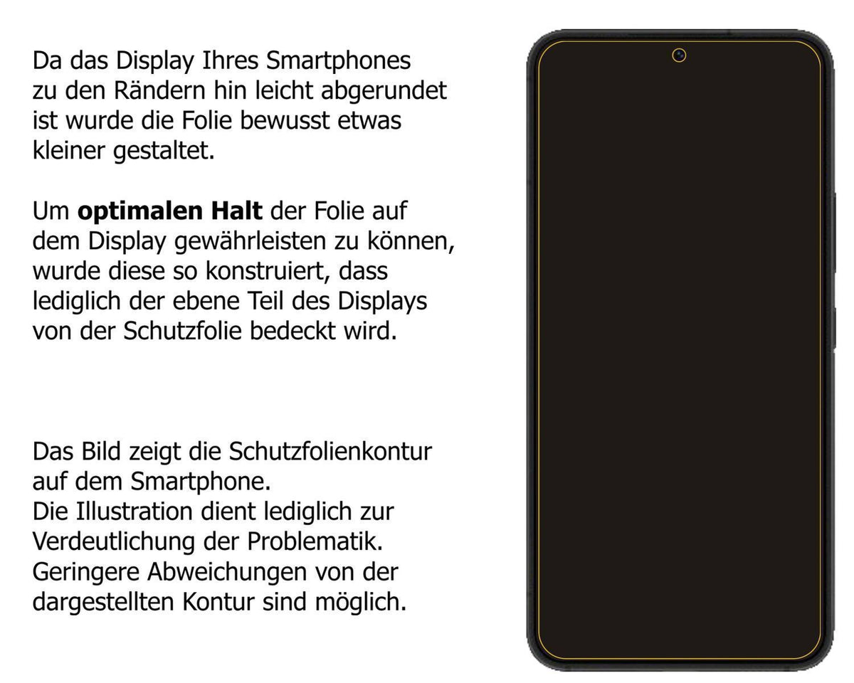 1x 9H Schutzfolie matt für Samsung Galaxy S22 Plus (3)