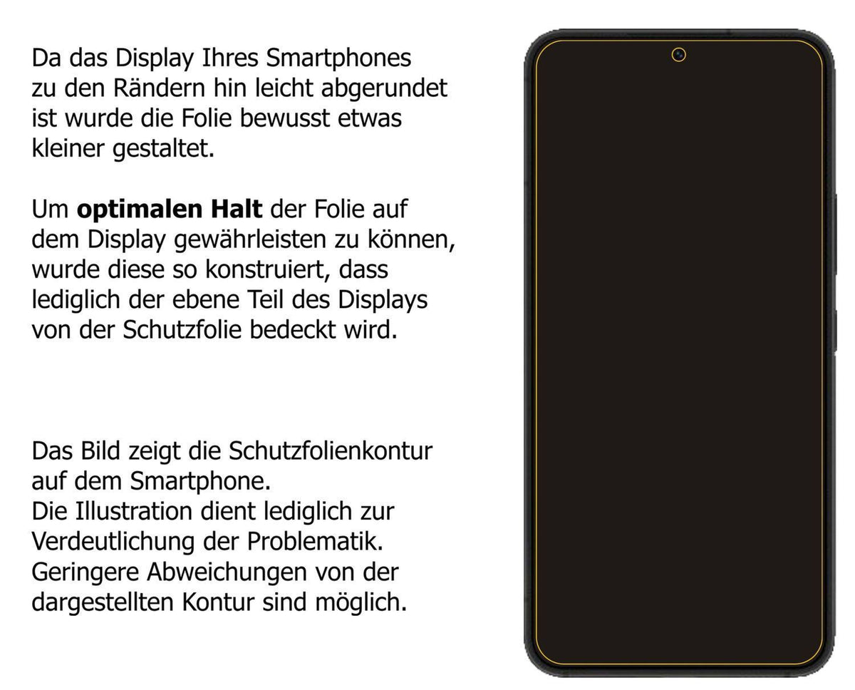 1x 9H Schutzfolie matt für Samsung Galaxy S22 Panz (3)