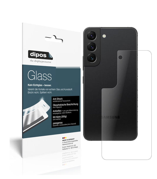 2x 9H Schutzfolie matt für Samsung Galaxy S22 Rück (1)