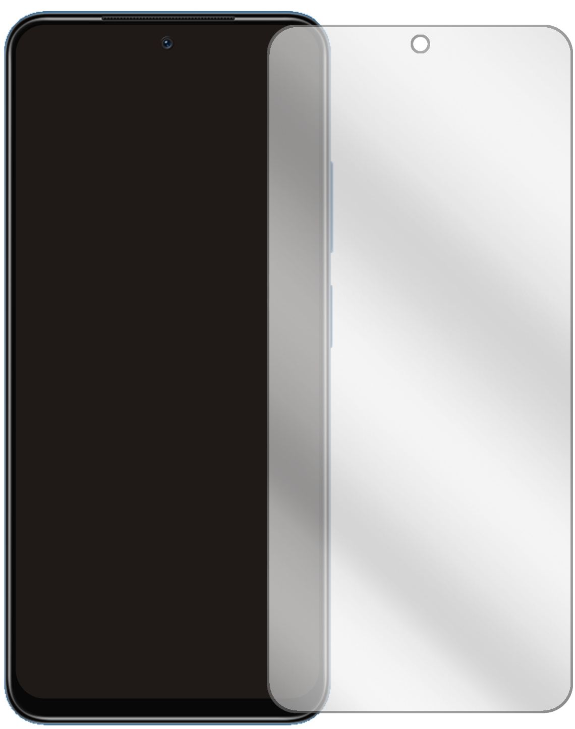 5x Schutzfolie klar für Xiaomi Redmi Note 11S Disp (2)