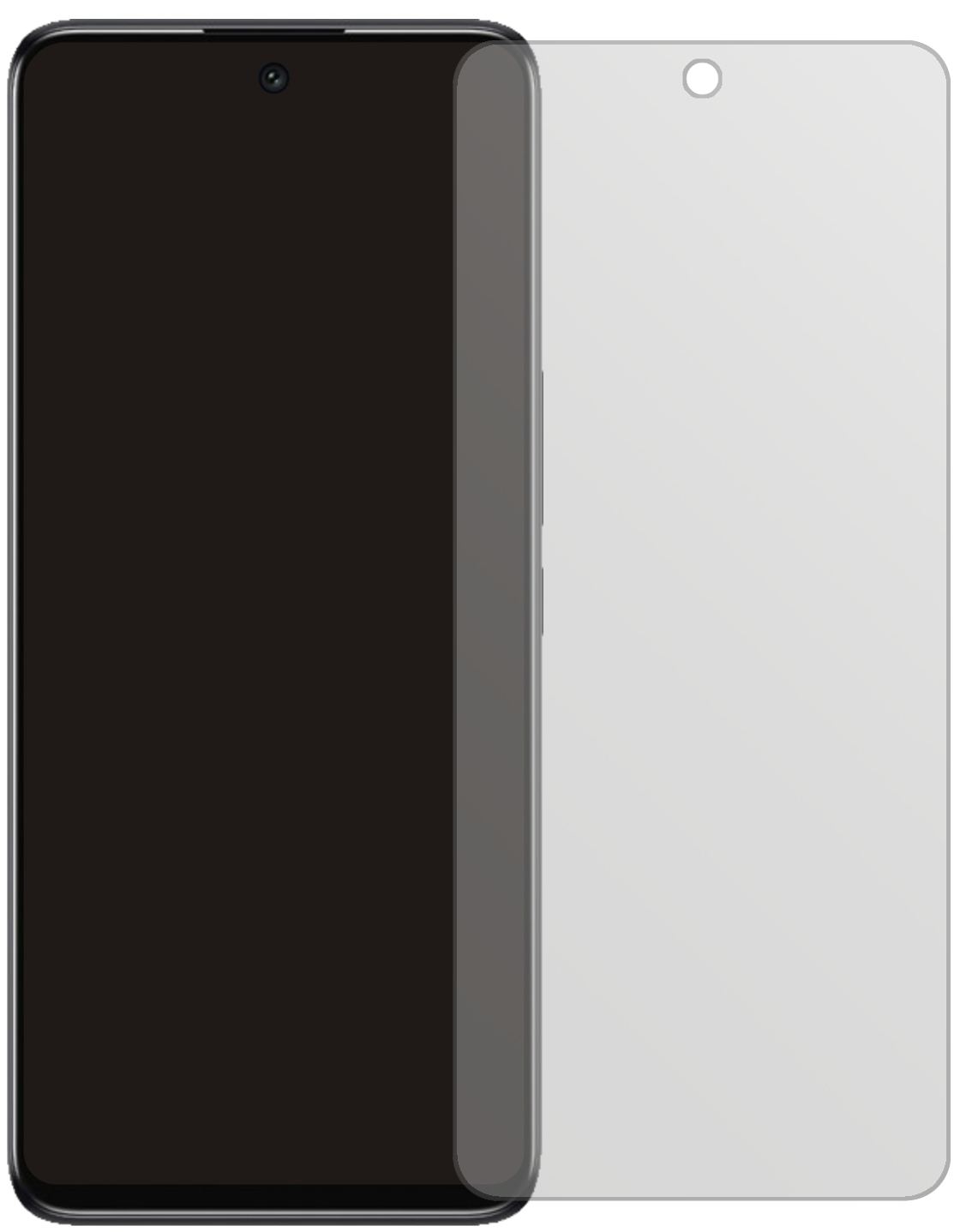 2x Schutzfolie matt für TCL 30 V 5G Display-Schutz (2)