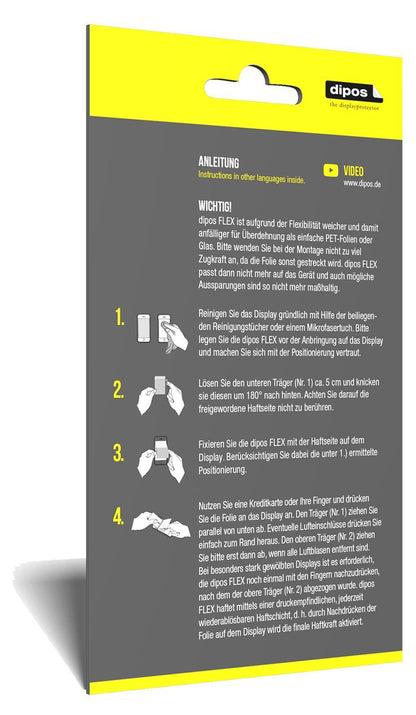 2x 3D Full Cover Schutzfolie für Hisense U50 (4)