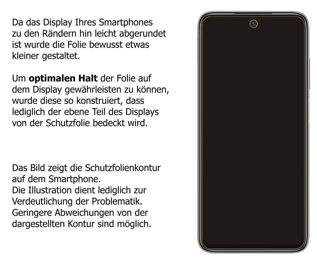 Blickschutzfolie für Xiaomi Redmi 10 Prime matt Sc (5)
