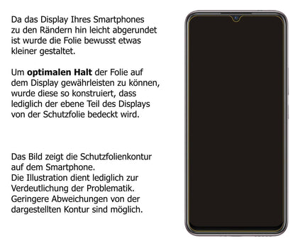 2x Schutzfolie klar für Vivo X50E Display-Schutzfo (5)