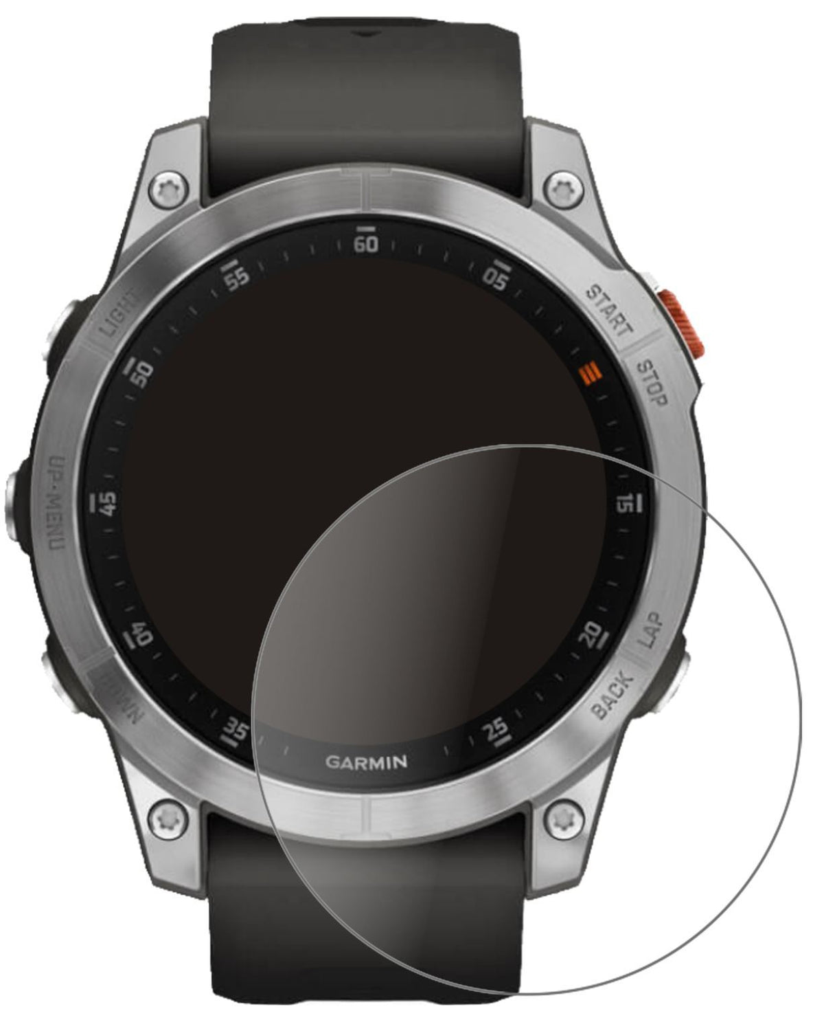 1x 9H Schutzfolie matt für Garmin Epix Gen 2 Panze (2)