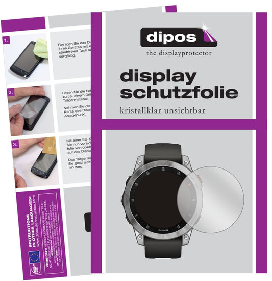 6x Schutzfolie klar für Garmin Epix Gen 2 Display- (1)