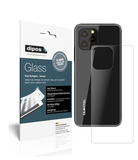 1x 9H Schutzfolie matt für Oukitel C21 Pro Rücksei (1)
