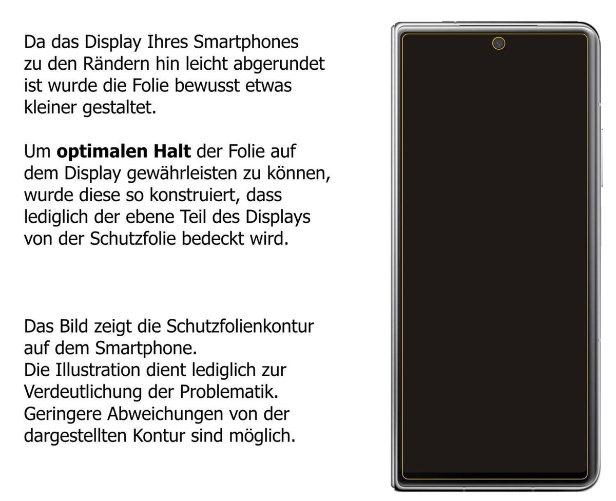 1x 9H Schutzfolie für Honor Magic V Rückseite Panz (3)