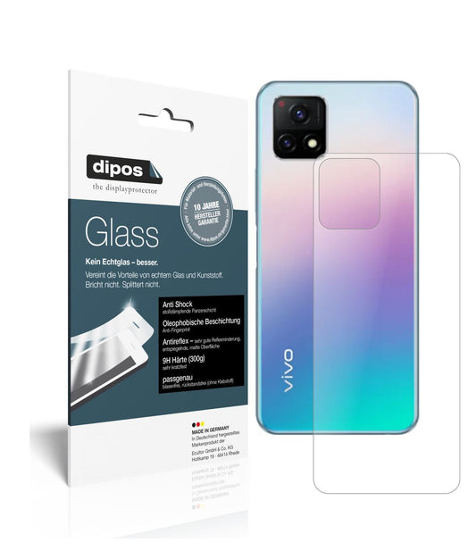 1x 9H Schutzfolie matt für Vivo Y32 Rückseite Panz (1)