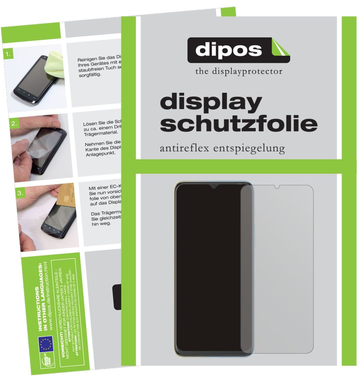 2x Schutzfolie matt für Tecno Spark 8P Display-Sch (1)