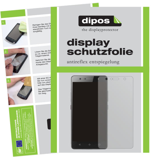 1x Schutzfolie matt für Lenovo K8 Plus Display-Sch (1)