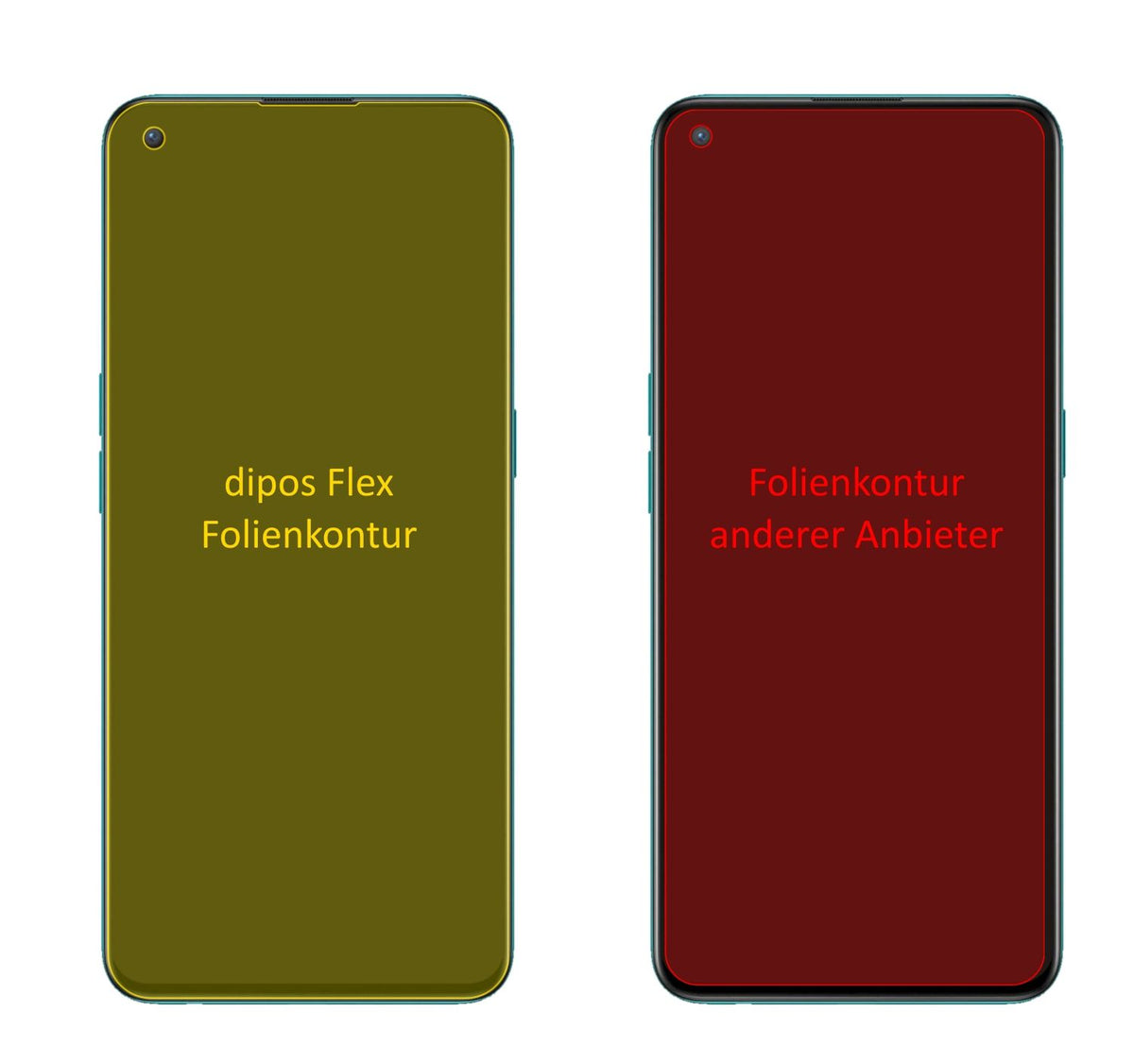 2x 3D Full Cover Schutzfolie für OnePlus Nord 2 CE (2)