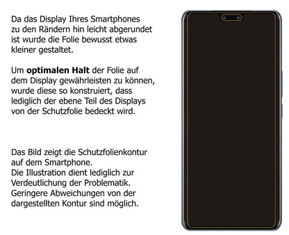 2x 9H Schutzfolie für Vivo V23 Pro Panzerfolie (3)