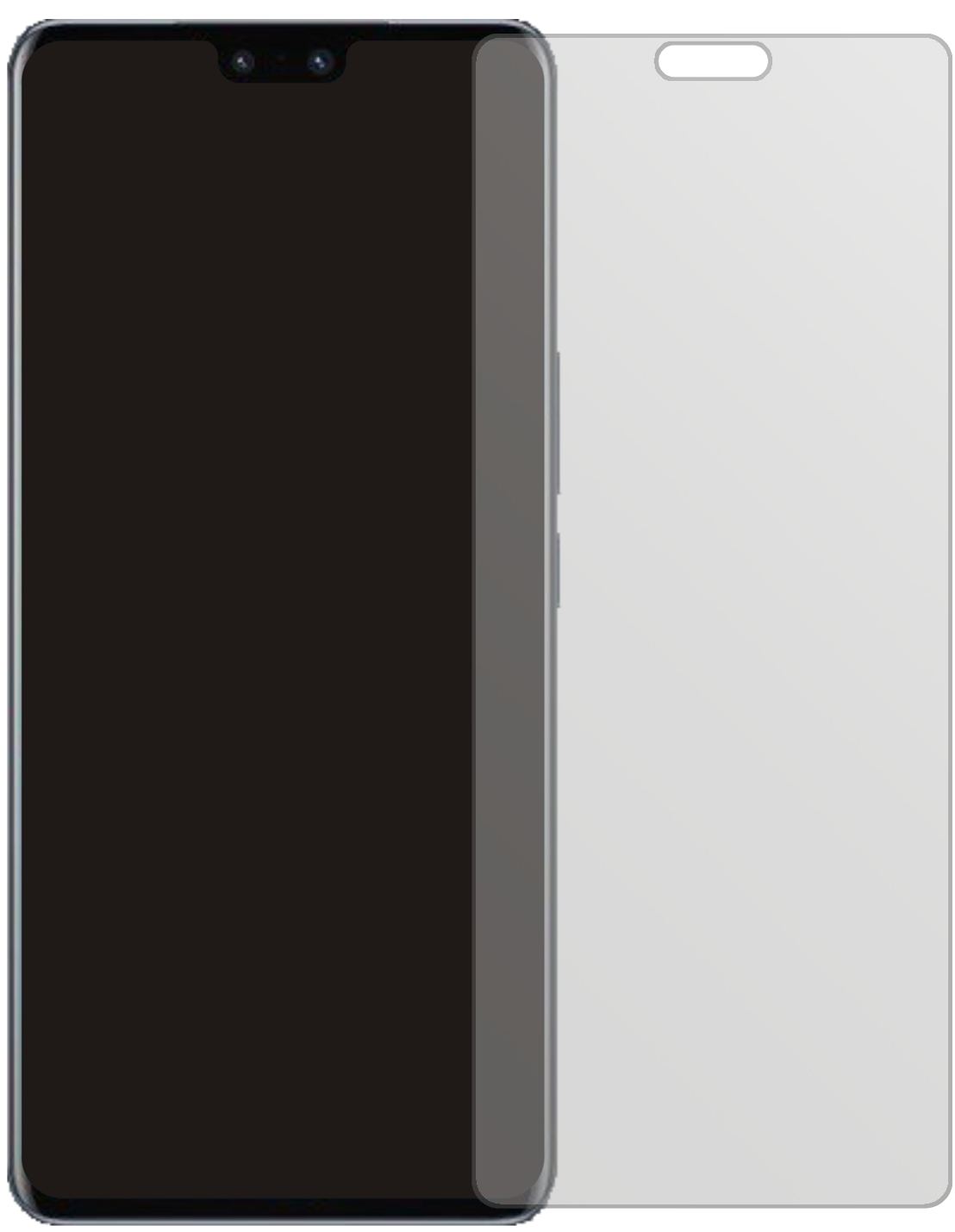 2x Schutzfolie matt für Vivo V23 Pro Display-Schut (2)