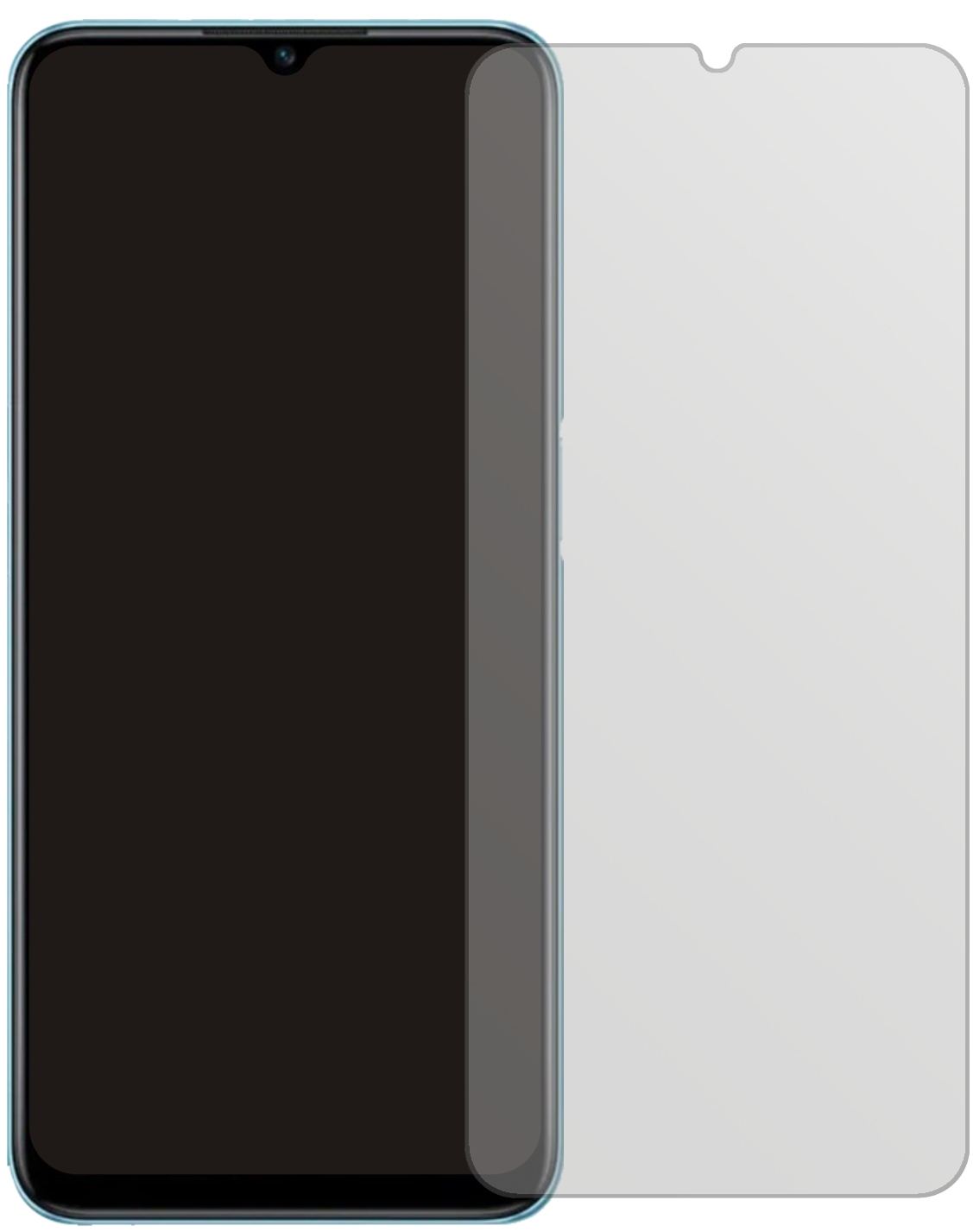 2x Schutzfolie matt für Oppo A56 Display-Schutzfol (2)