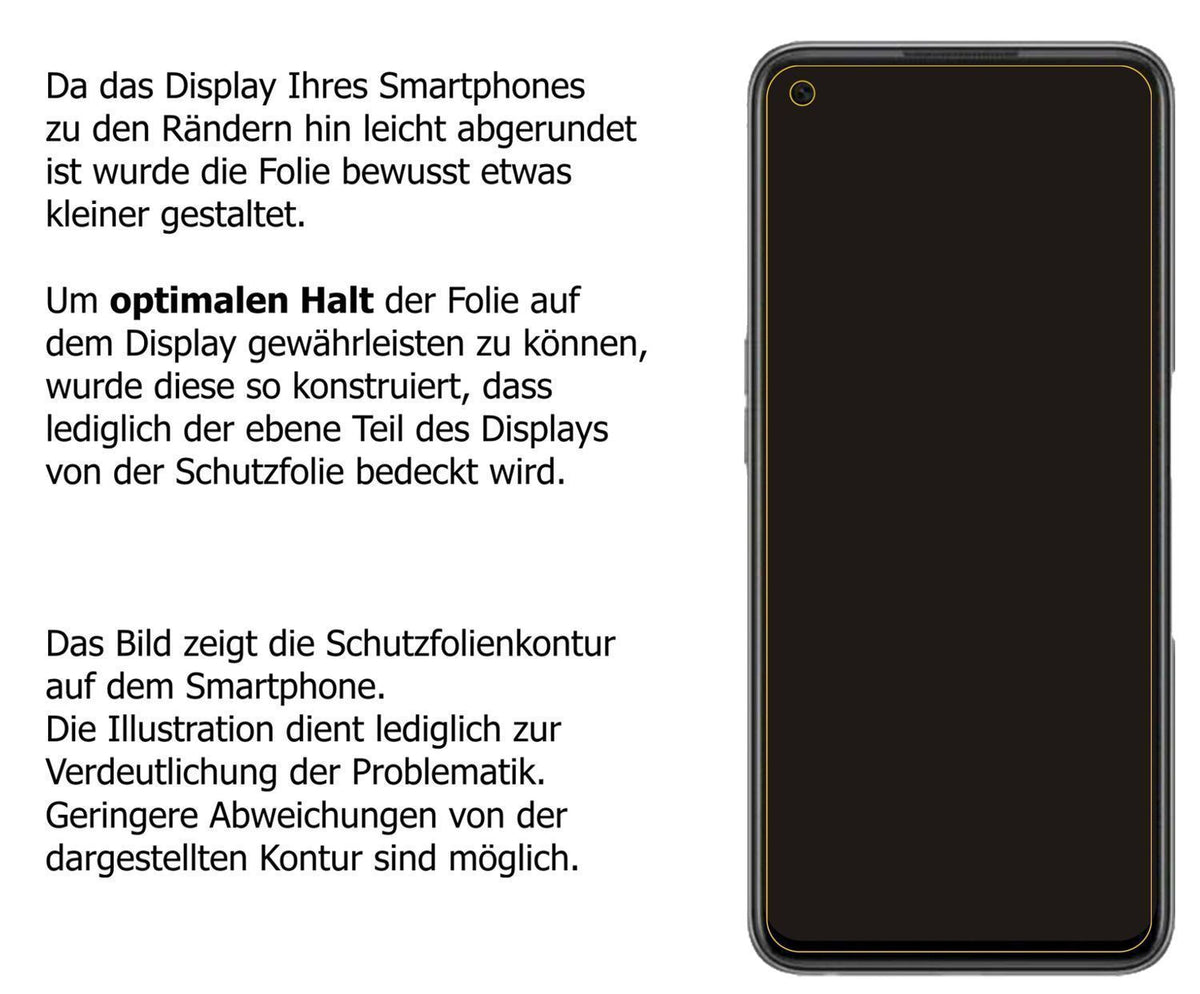 1x 9H Schutzfolie matt für Oppo K9s Panzerfolie (3)