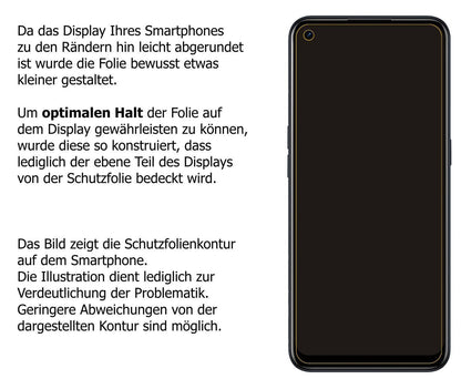 1x 9H Schutzfolie für Oppo A54s Panzerfolie (3)