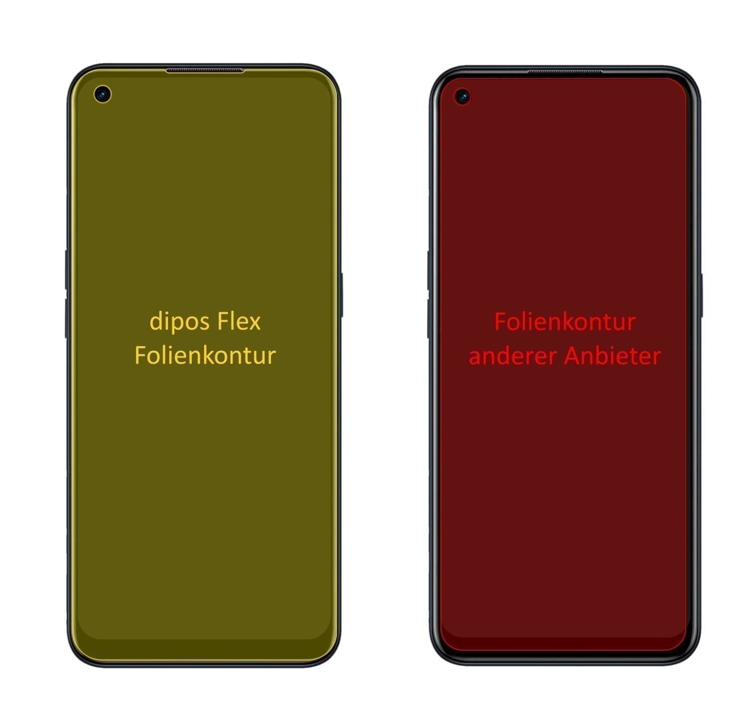 3x 3D Full Cover Schutzfolie für Oppo A54s (2)