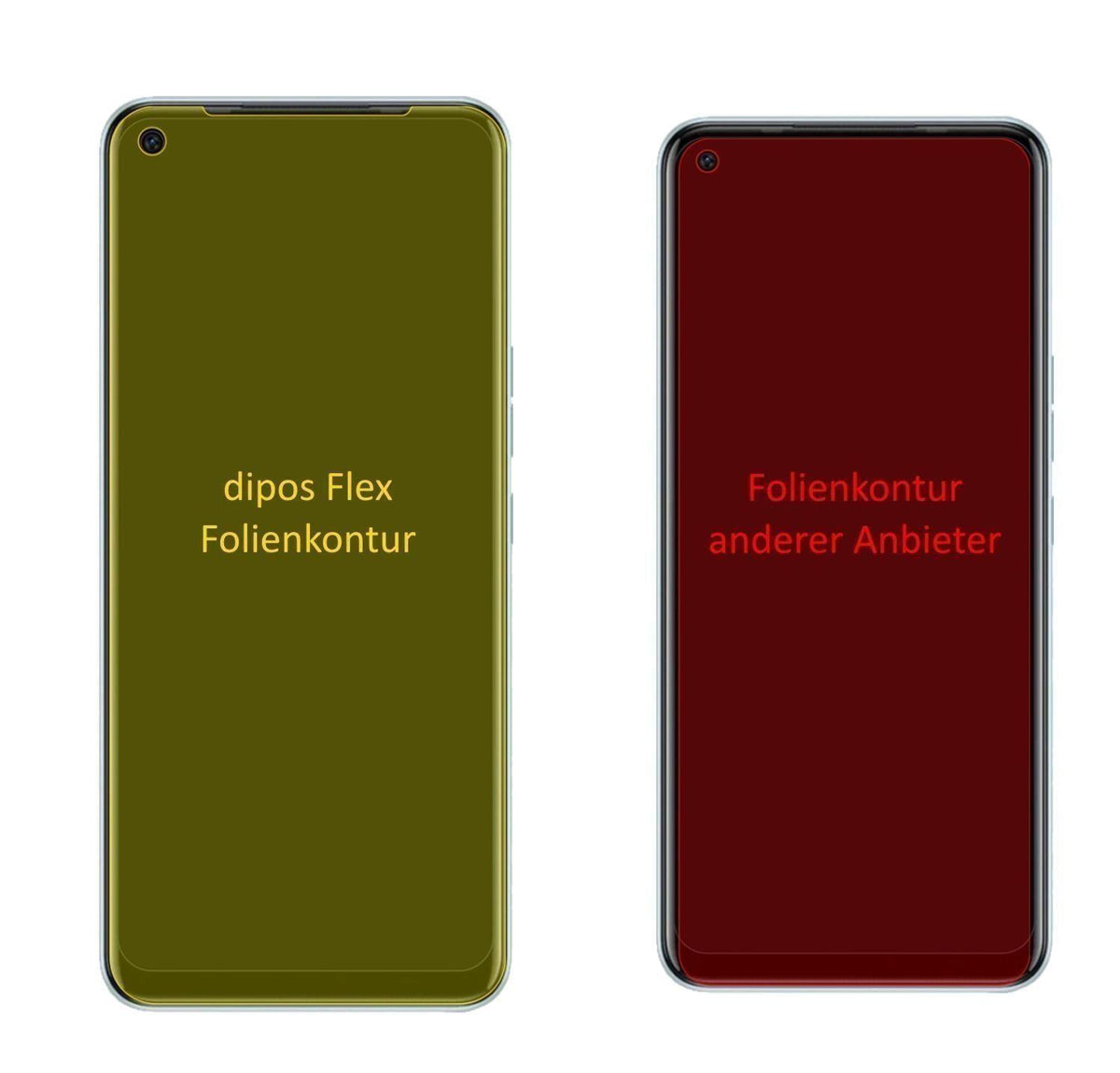 3x 3D Full Cover Schutzfolie für Tecno Camon 16 (2)