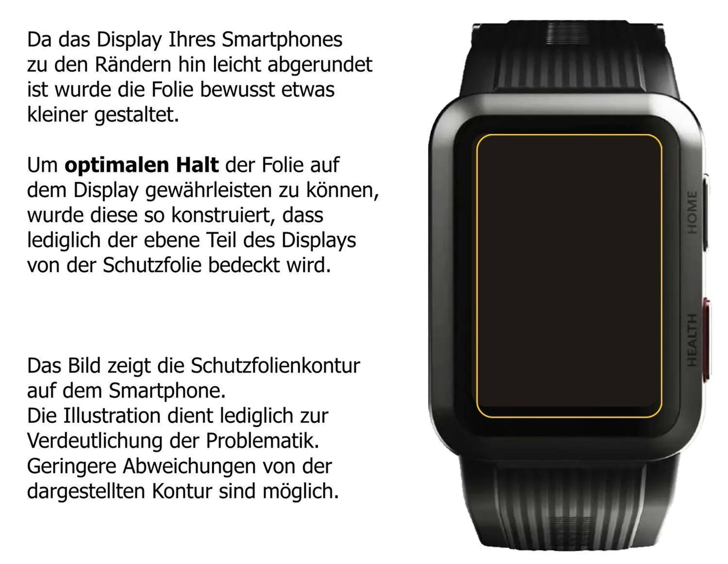 2x 9H Schutzfolie für Huawei Watch D Panzerfolie (3)