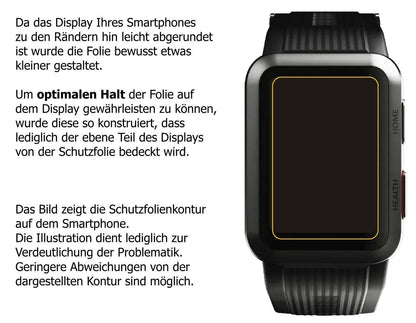 2x 9H Schutzfolie für Huawei Watch D Panzerfolie (3)