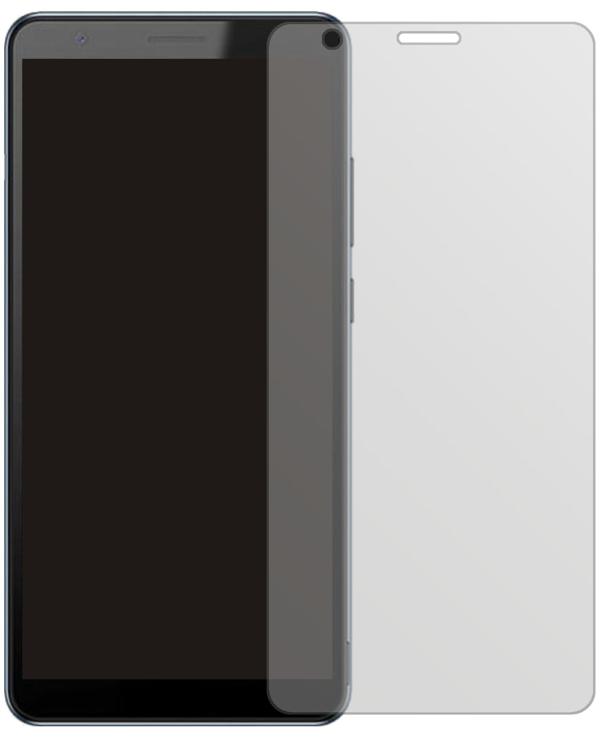 1x Schutzfolie matt für ZTE Blade A31 Plus Display (2)