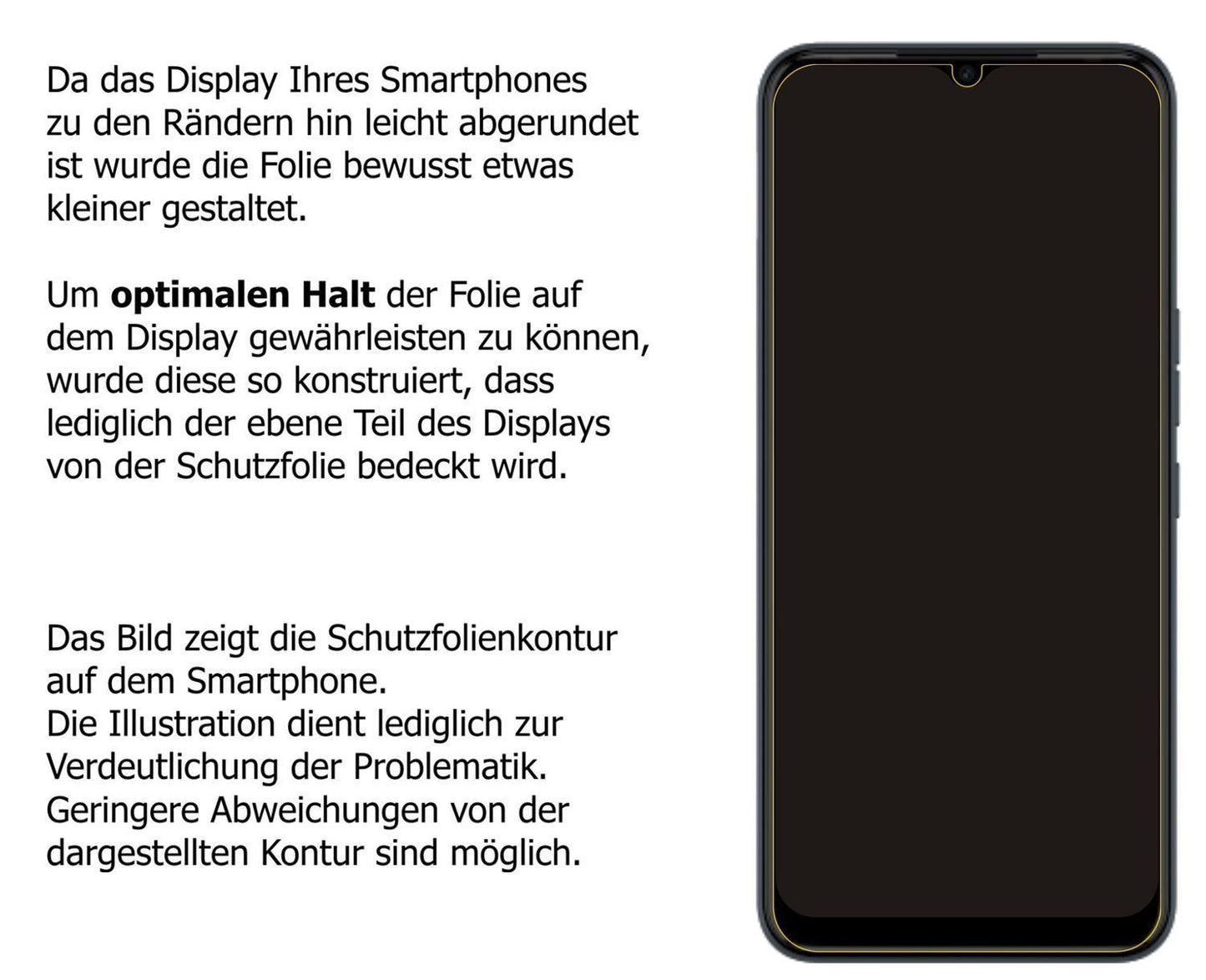 1x 9H Schutzfolie für Tecno Spark 8 Panzerfolie (3)