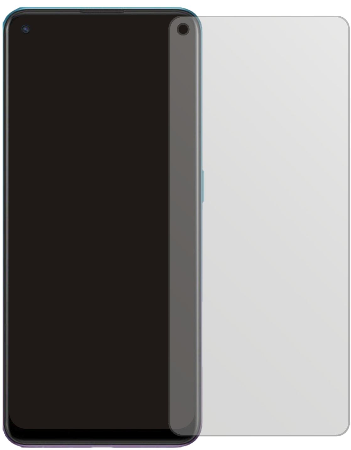 2x Schutzfolie matt für Oppo A95 Display-Schutzfol (2)
