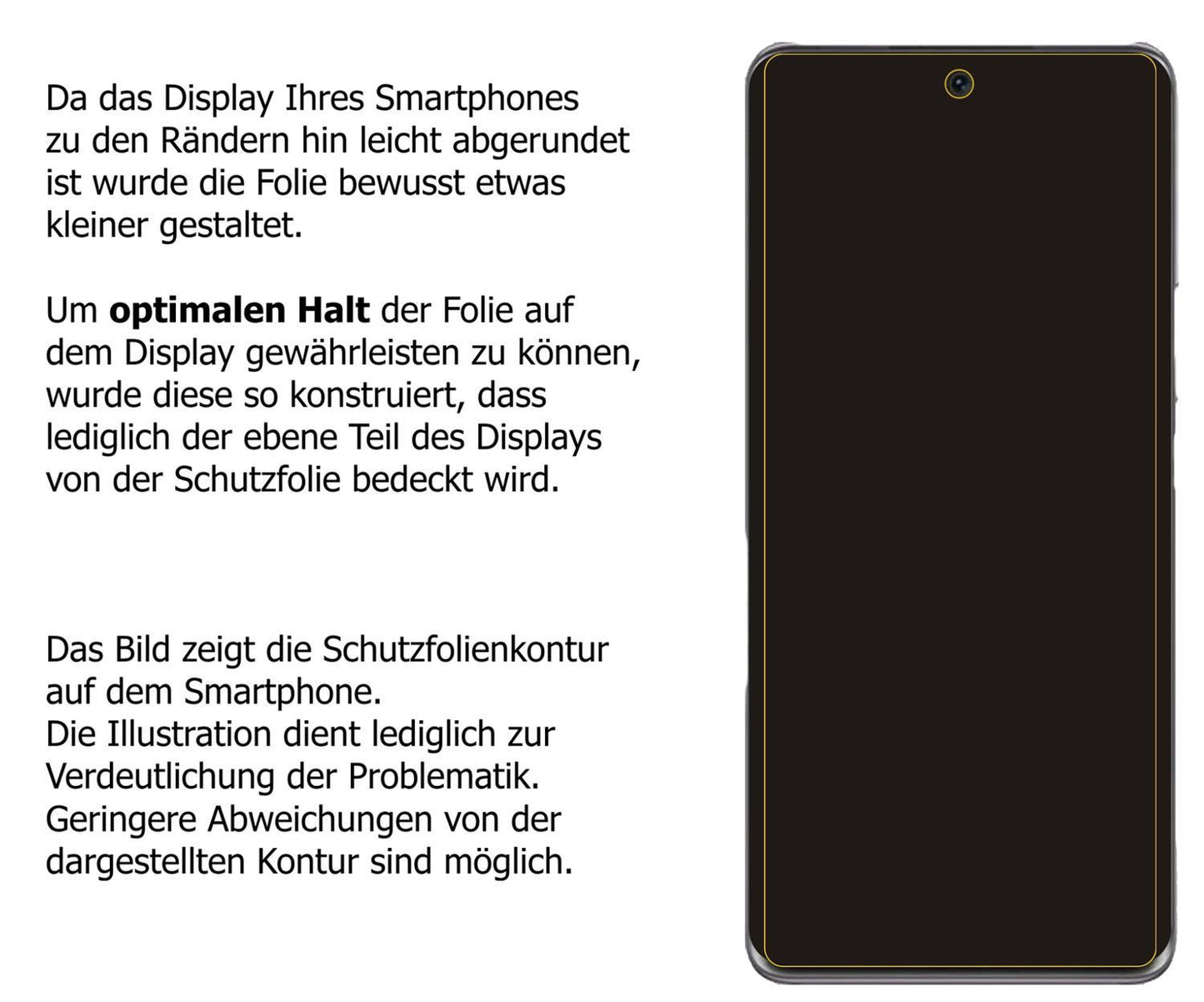 1x 9H Schutzfolie für Honor 60 Panzerfolie (3)