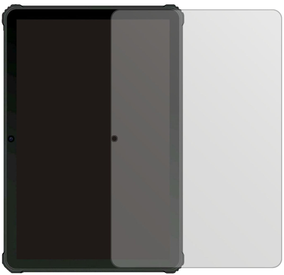 1x Schutzfolie matt für Oukitel RT1 Display-Schutz (2)